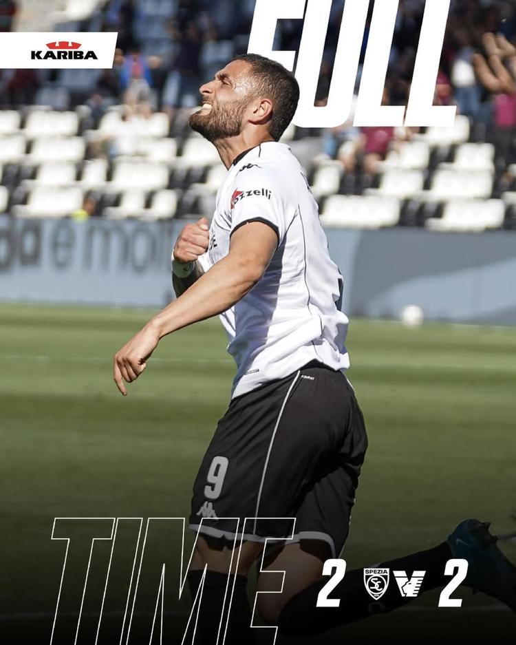 ARTISTICO ALLO SCADERE! TERMINA IN PARITÀ AL PICCO!  #SpeziaVenezia 2-2