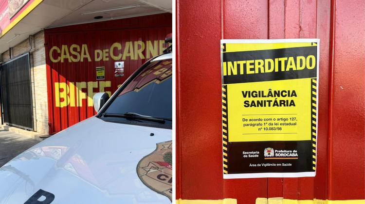 Açougue em Sorocaba é interditado após ex-funcionário denunciar que local lavava carne vencida com água sanitária