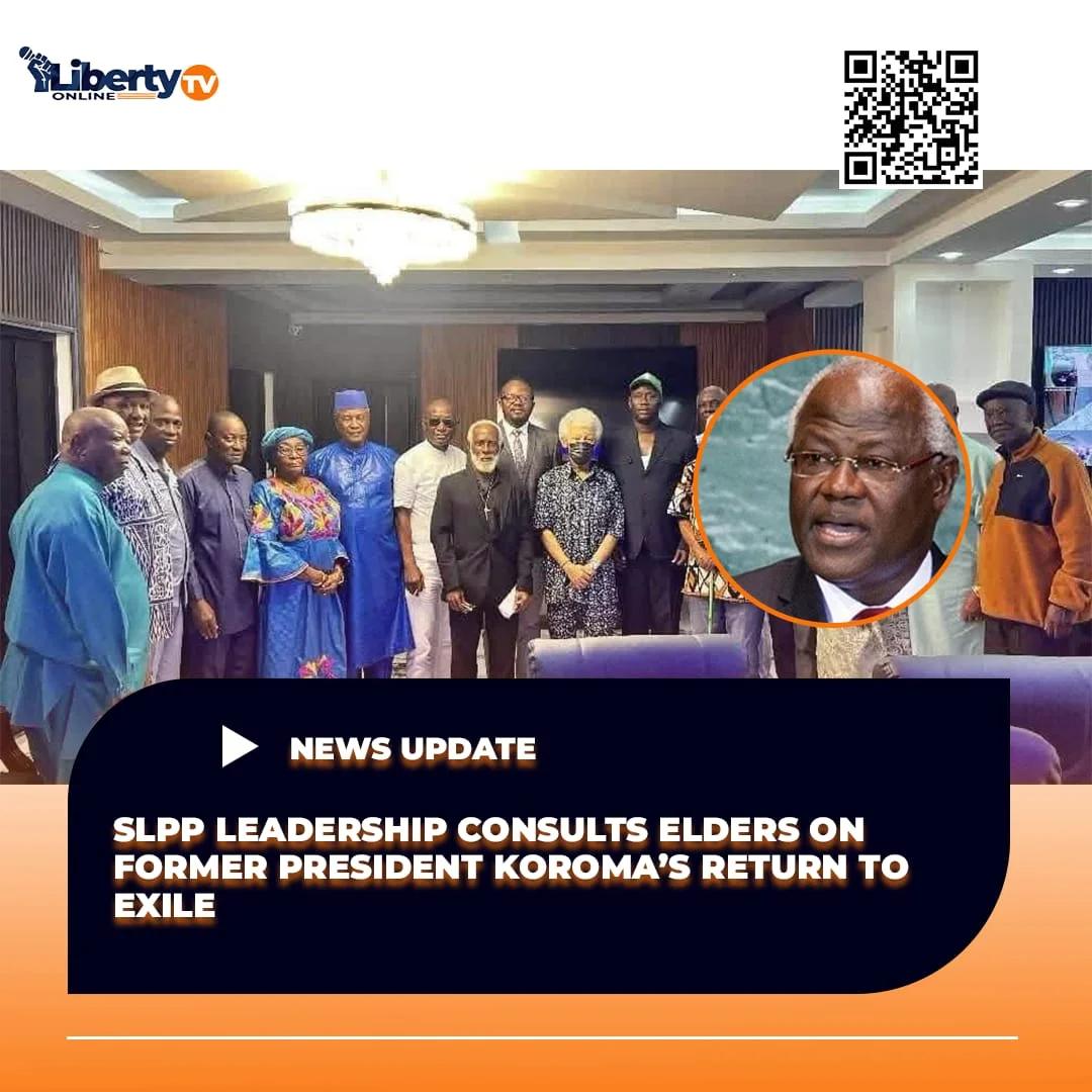 SLPP Leadership Consults Elders on Former President Koroma’s Return from Exile