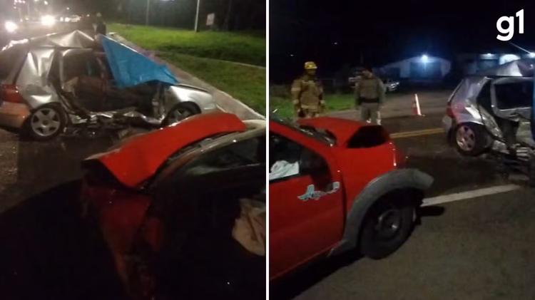 Irmãos morrem em acidente entre dois veículos na BR-116