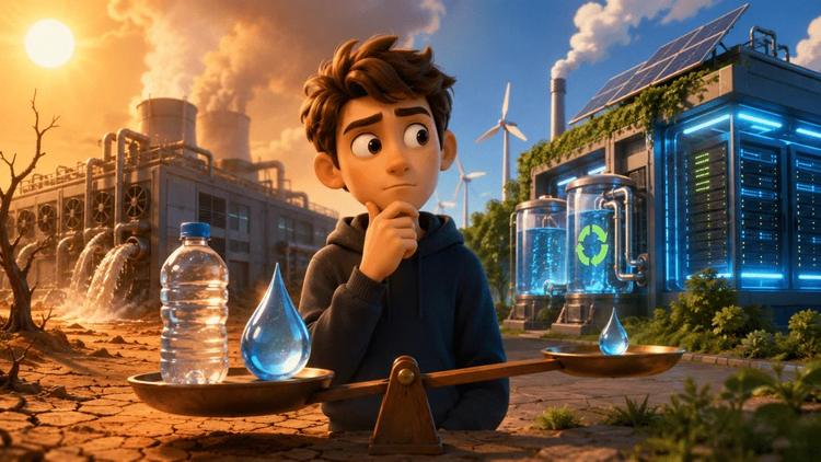 KI, Rechenzentrum, Energieverbrauch, Wasserverbrauch