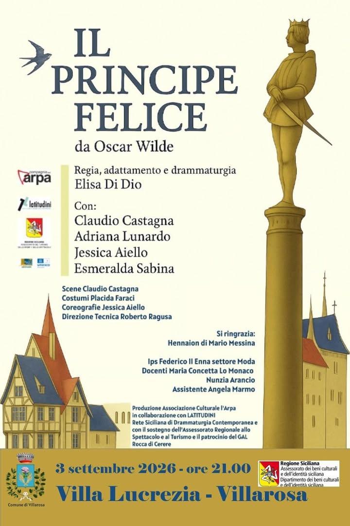 🌟 UN EVENTO MAGICO PER TUTTA LA FAMIGLIA! 🌟Domani sera la bellezza e la poesia del teatro arrivano a Villarosa!  Siete...