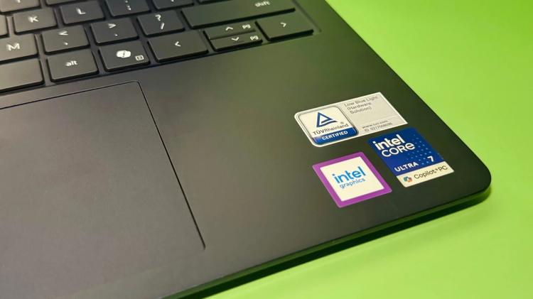 stickers on the dell 14s laptop