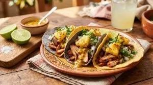 Tacos al pastor con maracuyá y ají amarillo: una fusión con Perú
