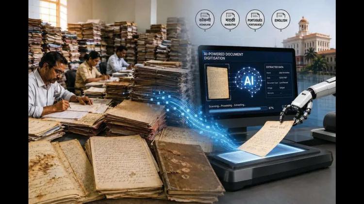 Goa turns to AI to convert piles of govt paperwork to digital records