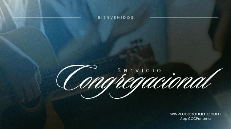 Servicio Congregacional  -  viernes, 25 septiembre de 2026