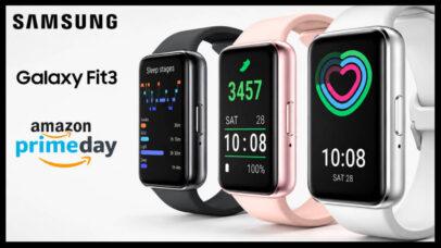 Ofertas Prime Day: desconto de 62% no Galaxy Fit3 da Samsung
