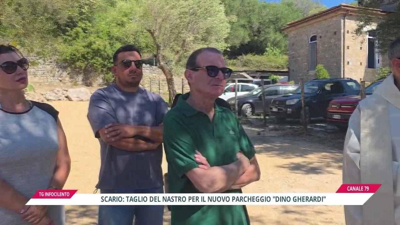 Scario: inaugurato il nuovo parcheggio “Dino Gherardi”: un’opera pubblica strategica nel centro del paese