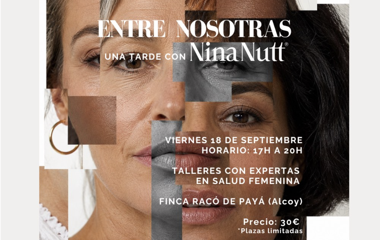 «ENTRE NOSOTRAS» Una tarde con Nina Nutt