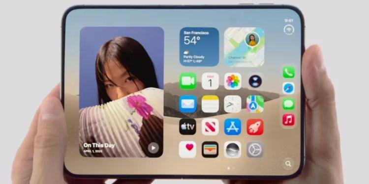 Apple lancia iPhone Duo, il melafonino pieghevole