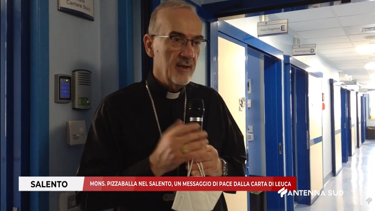 Tricase, doppia visita del mons. Pizzaballa nel Salento