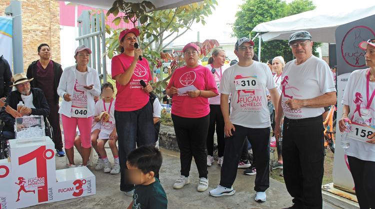 ¡Xochitepec se viste de rosa! Cientos corren en la 1ª Carrera FUCAM Morelos