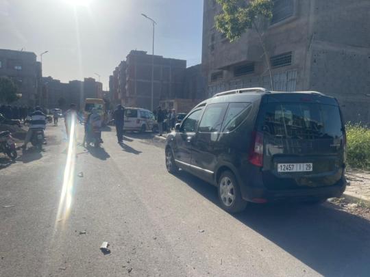 حادثة سير مميتة بين حافلة للنقل المدرسي ودراجة نارية بمراكش