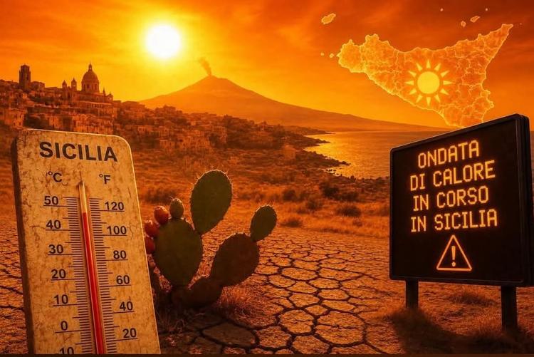 AVVISO di PROTEZIONE CIVILE Previste ondate di calore, con picchi locali da 42-44 gradi, e rischio incendi a partire dal...