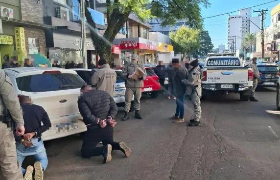 Brigada Militar prende quatro suspeitos de aplicar golpe do bilhete premiado em Ijuí