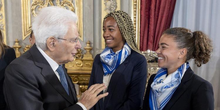 Gli azzurri ricevuti da Mattarella: "Italtennis un esempio per tutti"