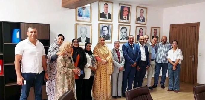 الجماعة الحضرية لبرشيد تستقبل وفدا يمثل الجمهورية الإسلامية الموريتانية + صور