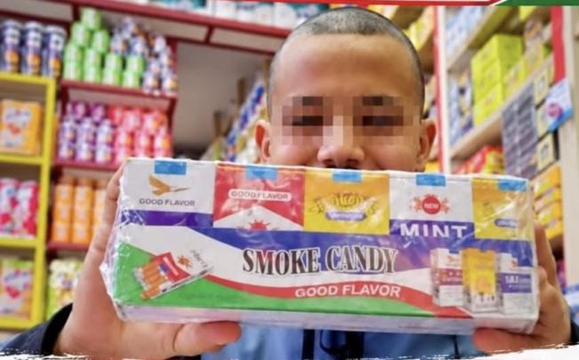 حماية المستهلك تُحذّر من حلوى للأطفال على شكل سجائر