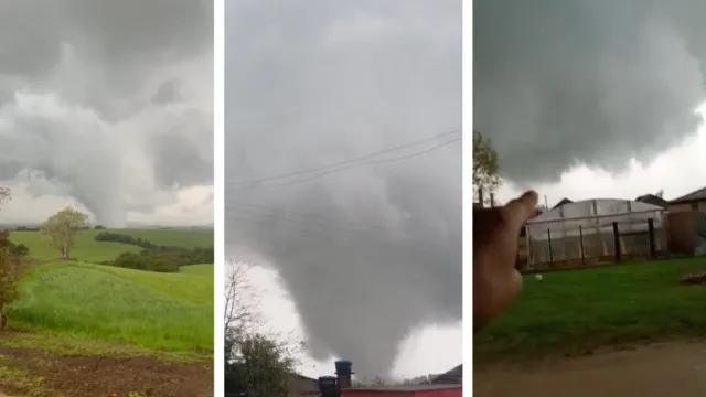Tornado destrói casa no RS: 'Não tem mais nada'; vídeo