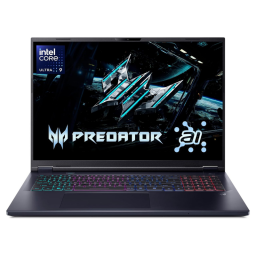 Acer Predator Helios Neo 18 gaming laptop on white background