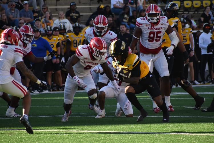 Robinson, Wilder help Southern Miss run past Louisiana 35-31