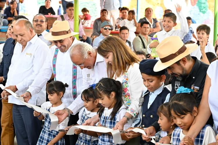 Yautepec se transforma: Margarita González Saravia impulsa educación y deporte con inversión histórica
