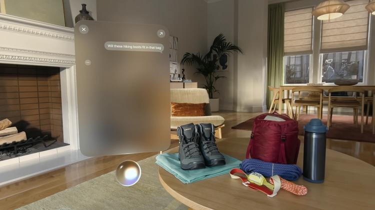 video still of visionos 27 and siri ai