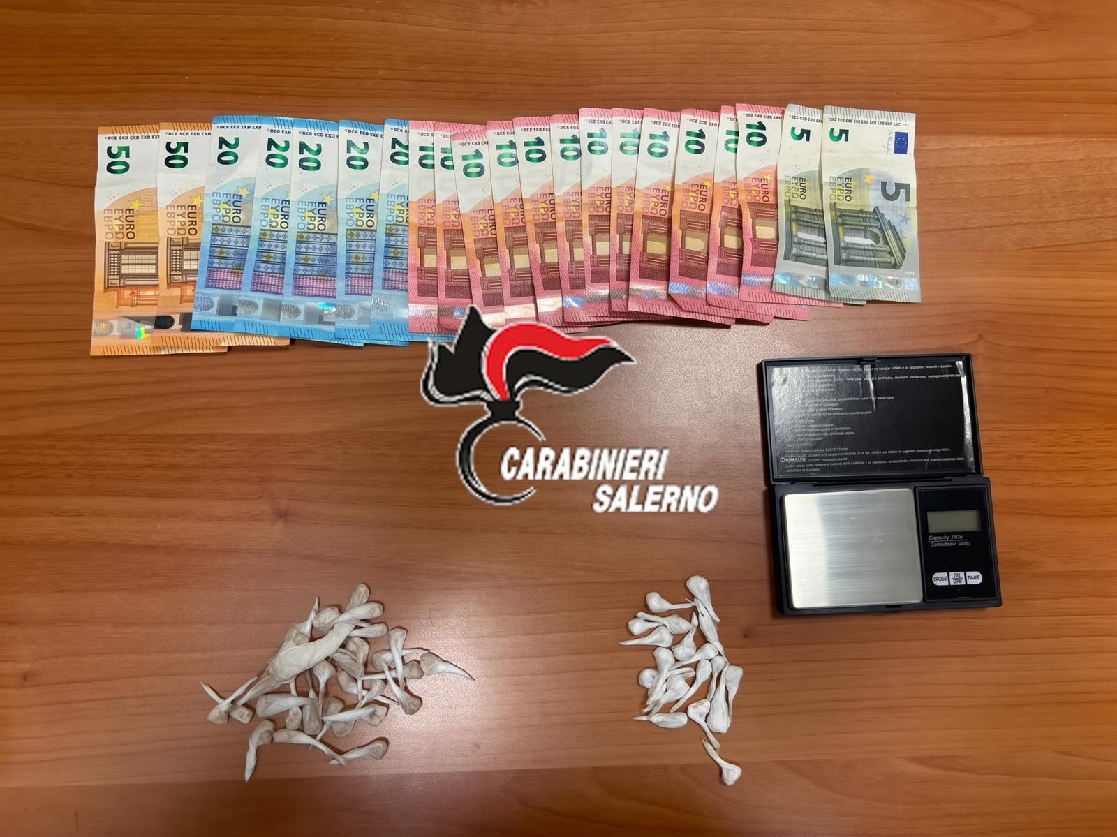 Salerno, spaccio di droga: arrestato 39enne con dosi di cocaina e crack