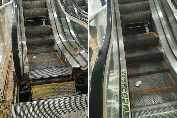 Criança fica ferida após sofrer acidente em escada rolante de shopping no centro de São José dos Campos