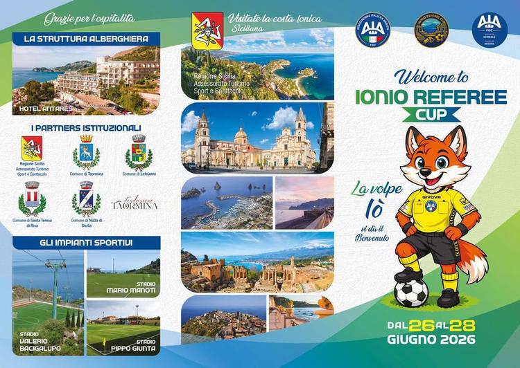 Da oggi lo Stadio Valerio Bacigalupo sarà vetrina nazionale dello sport arbitrale italiano! Dal 26 al 28 giugno Taormina...