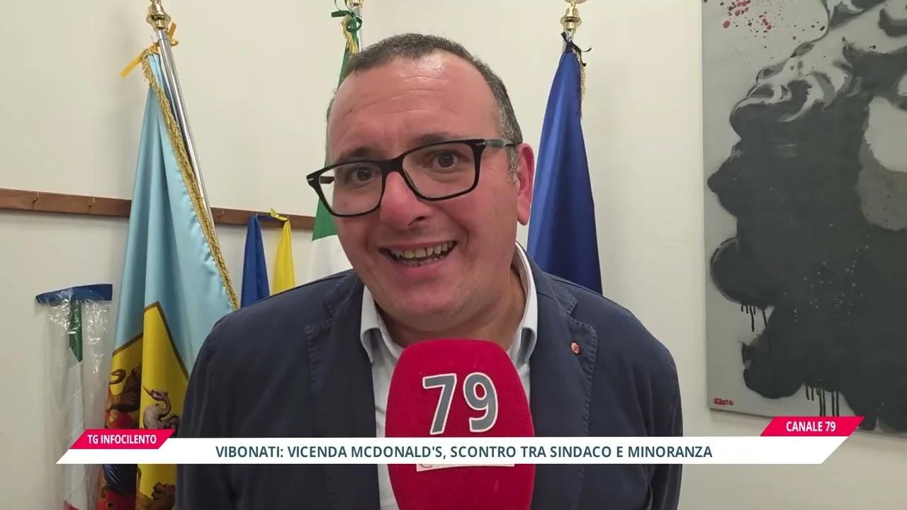 Vibonati: bufera in Consiglio comunale, al centro dello scontro il sequestro del McDonald’s