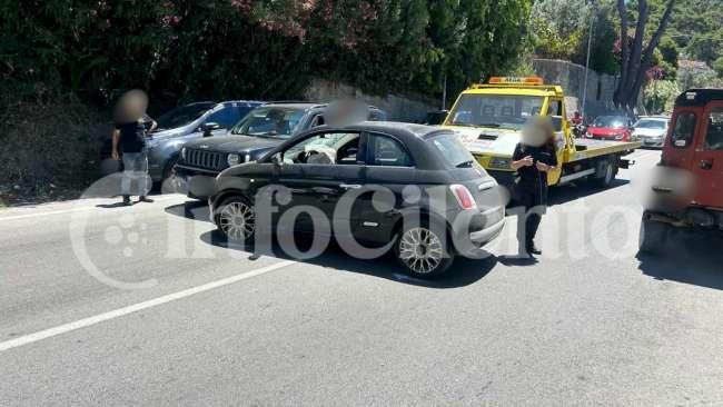 Castellabate, incidente sulla Via del Mare: ragazzo trasferito in ospedale