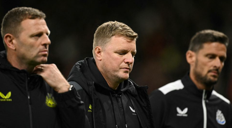 Angry Howe reacts to Man U defeat and VAR shocker – “We
should hang our heads really”