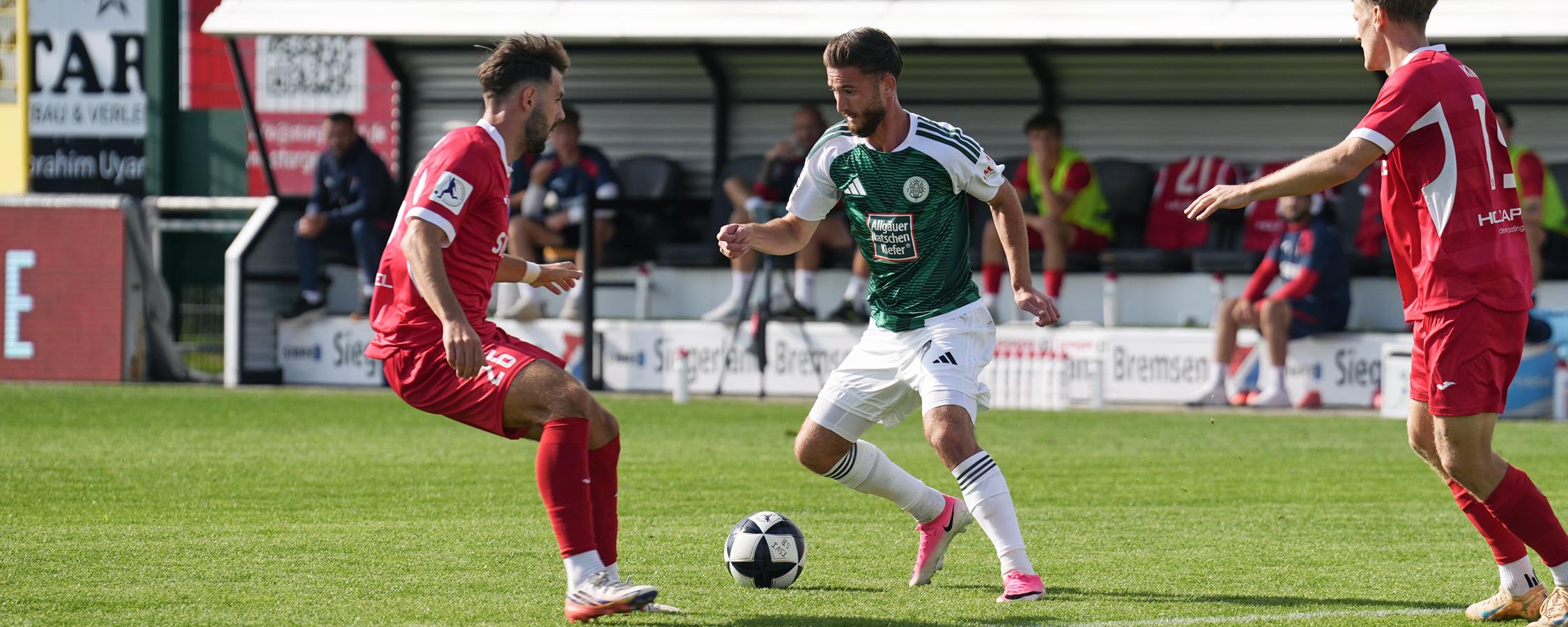 Auswärtsniederlage beim TSV Steinbach Haiger