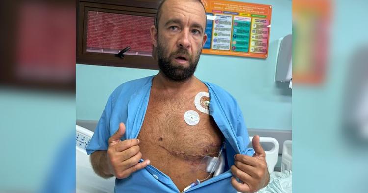Surfista de Balneário Camboriú atingido no coração por peixe-espada deixa UTI em hospital da Costa Rica