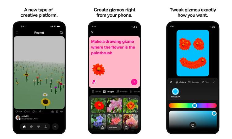 Meta Pocket App screenshots