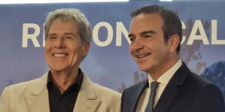 Baglioni premiato in Regione: riconoscimento “Calabria Straordinaria” per il legame con il territorio