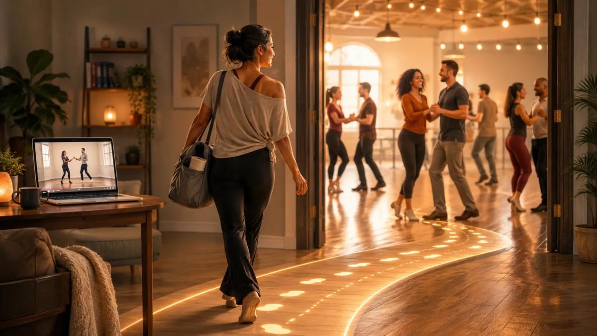 Stop Practicing Alone Forever: When Salsa Videos Help and When They Hide Fear