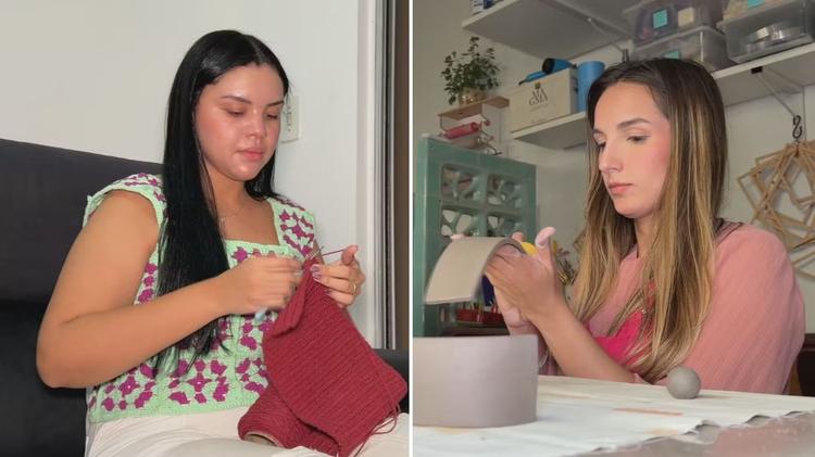 Geração Z troca telas por crochê, cerâmica e outros hobbies 'retrô' para desacelerar: 'Bom para saúde mental', diz jovem