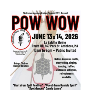 52nd Annual Wollomonuppoag Indian Council Pow Wow 2026