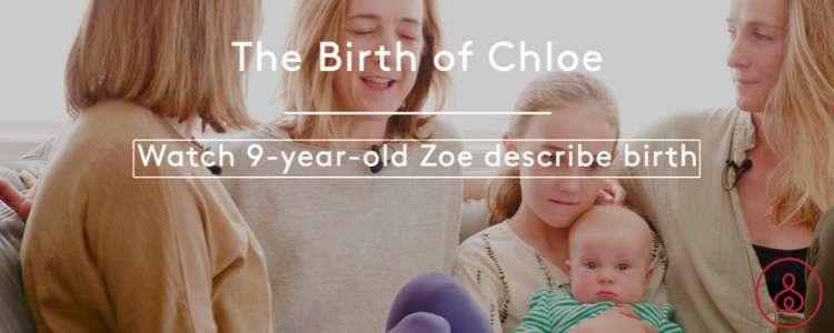 The Birth of Chloe told by Amy Johnson