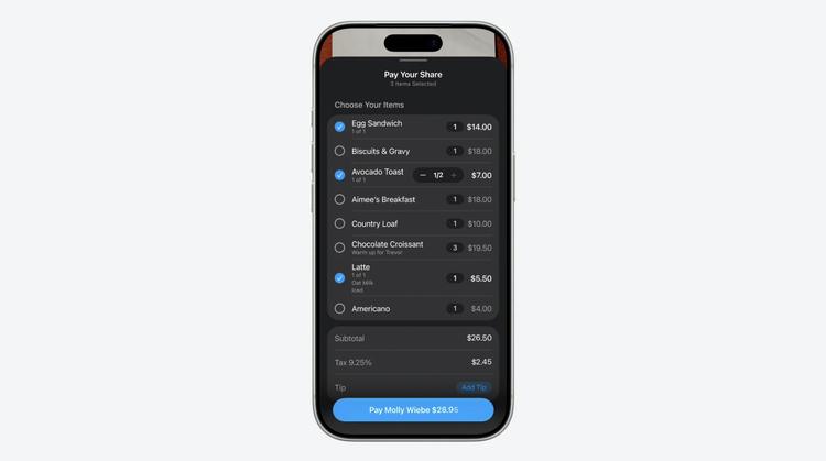 siri analyzing check breakdown