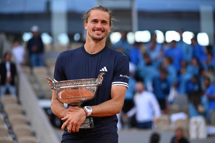Alexander Zverev, vainqueur de Roland-Garros cette année, (F. Faugère/L'E?quipe)