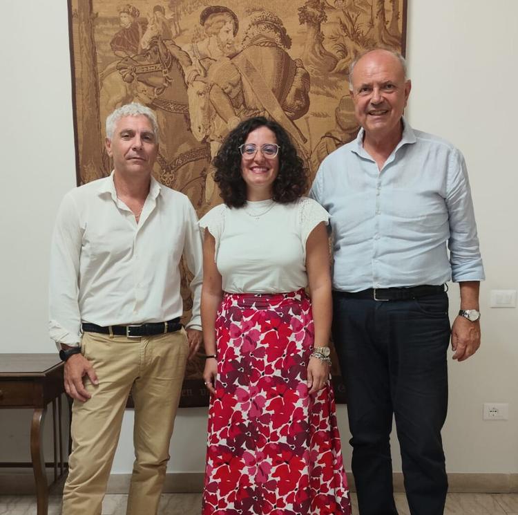 Nuovo funzionario al Comune di Milazzo, incontro con il sindaco Midili