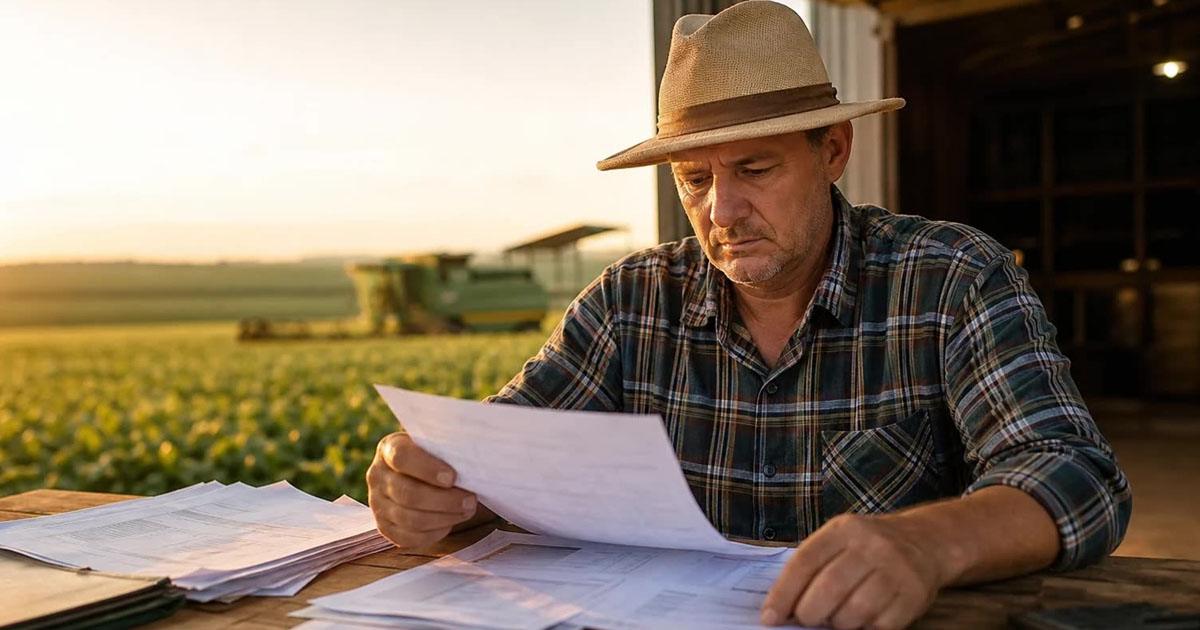 Arrendatários e grandes produtores puxaram inadimplência no campo em 2025, segundo a Serasa