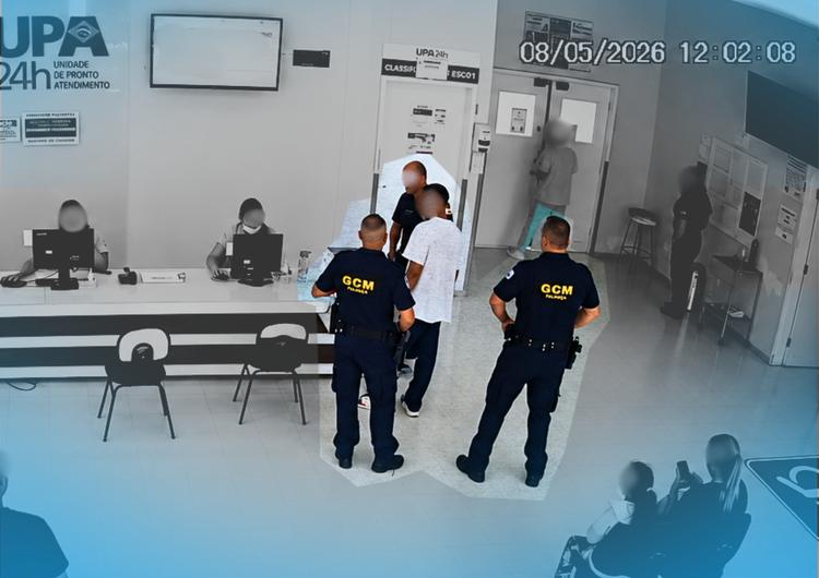 Foragido por violência doméstica é preso após ser identificado por câmeras da Muralha Paulista em UPA de Tatuí
