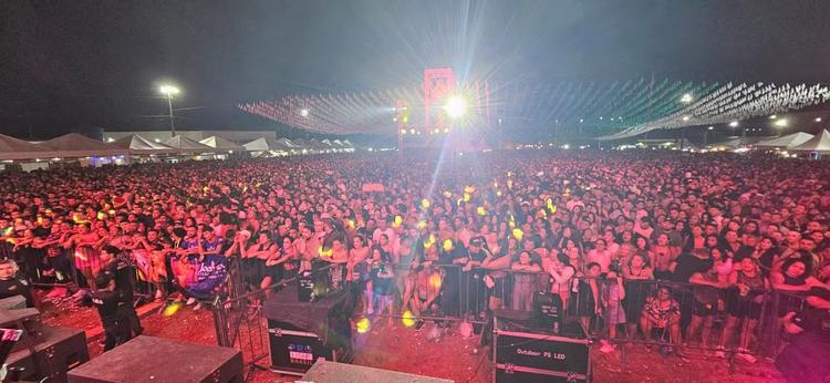 Festa da Integração Nordestina encerra edição com público recorde e show de Joelma em Mojuí dos Campos