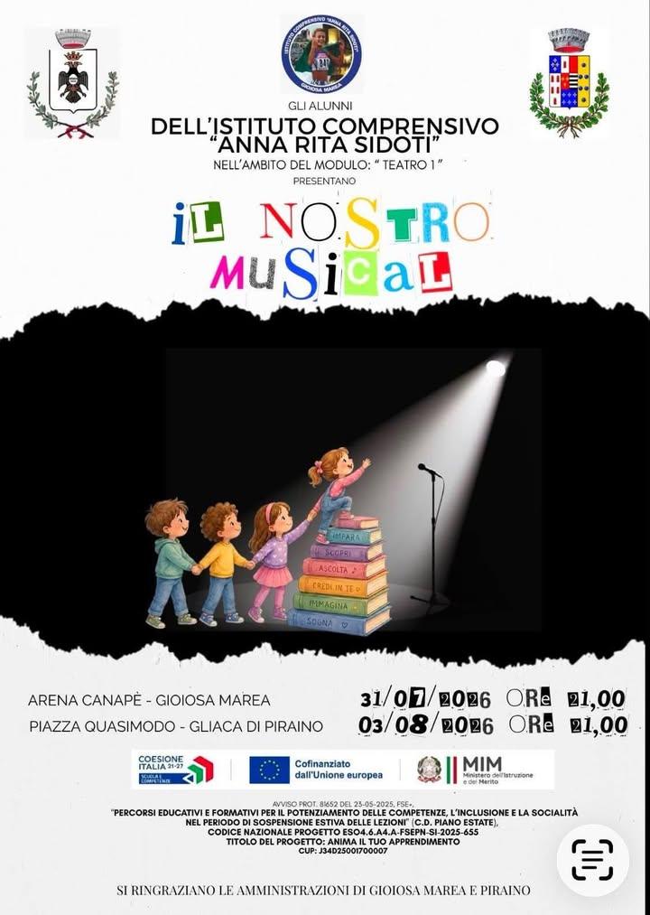 🎭✨ Il sipario si alza su “IL NOSTRO MUSICAL”! ✨🎶 Un viaggio fatto di emozioni, musica, teatro e tanto entusiasmo, nato...