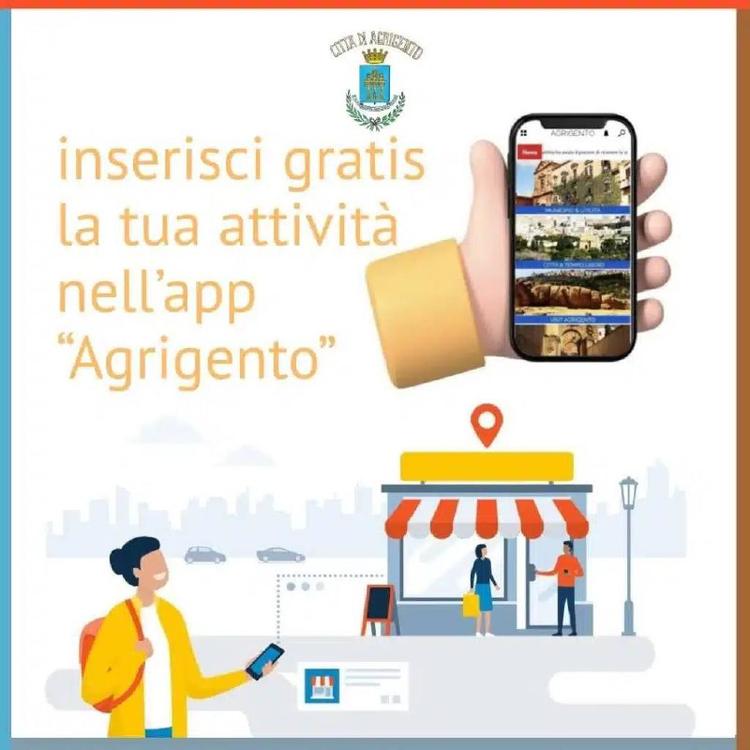 📢 Hai un’attività ad Agrigento? Vogliamo sentire parlare di te nell’app Agrigento Comune Digital! 📱🏢