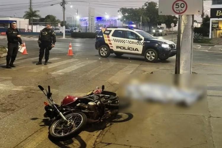 Adolescente de 17 anos morre após ser arremessado contra poste em acidente entre moto e carro em MT